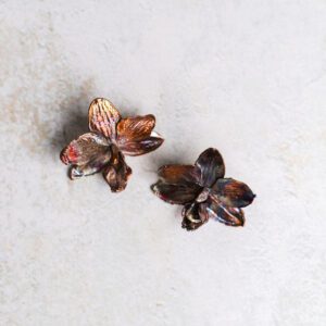 Alternative view of Oorbellen van echte orchidee