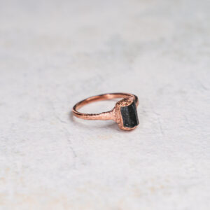 Alternative view of Ring met zwarte toermalijn
