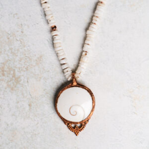 Halsketting met eye of shiva