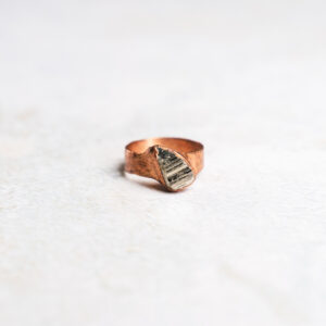 Ring met pyriet